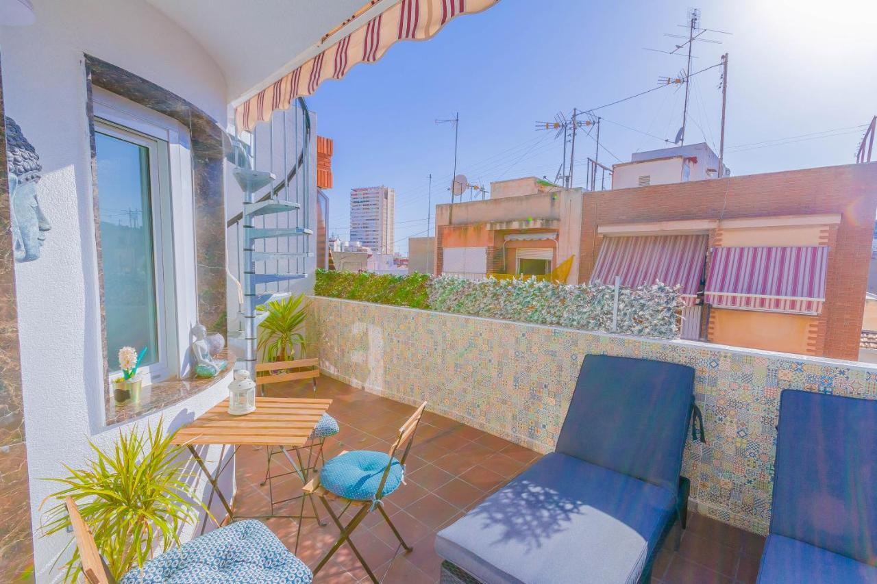 Suncastle Apartamentos Alicante -With Sunny Rooftop Terrace And Barbecue المظهر الخارجي الصورة