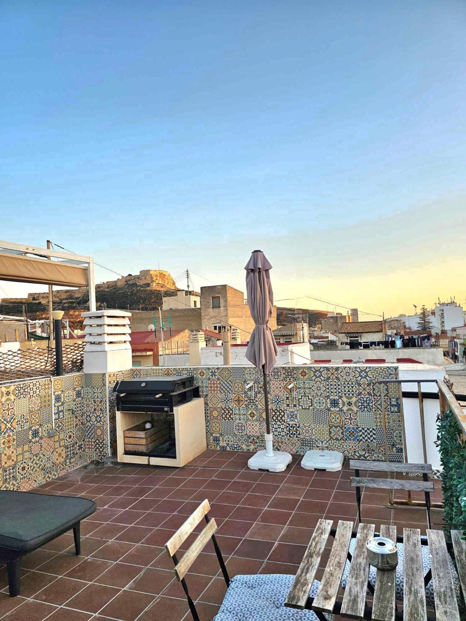 Suncastle Apartamentos Alicante -With Sunny Rooftop Terrace And Barbecue المظهر الخارجي الصورة